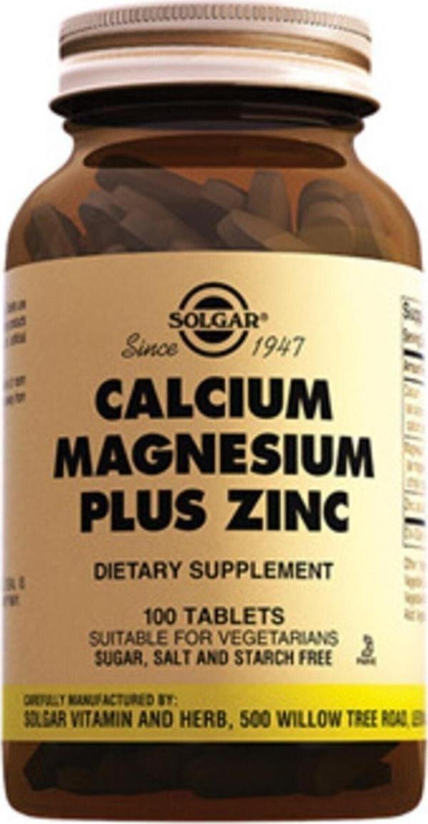 Calcium Magnesium Plus Zinc 100 Tablet - Image 1