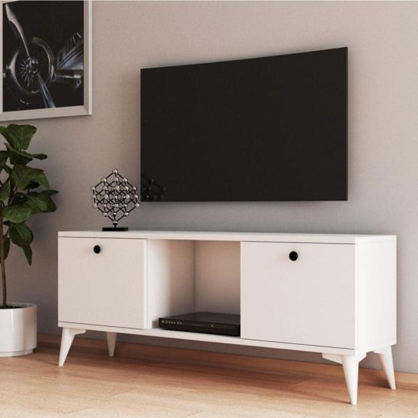 Ferniso Mobilya 120 cm Tv Ünitesi Beyaz - Image 1