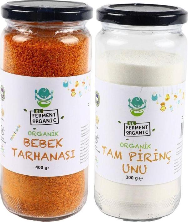 Beorganic Organik Bebek Tarhanası Ve Pirinç Unu Seti 6 Ay - Image 1