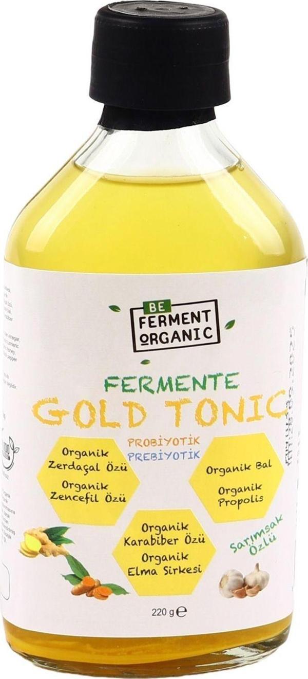 Beorganic Organik Fermente Gold Tonic Sarımsak Özlü 220 G - Image 1