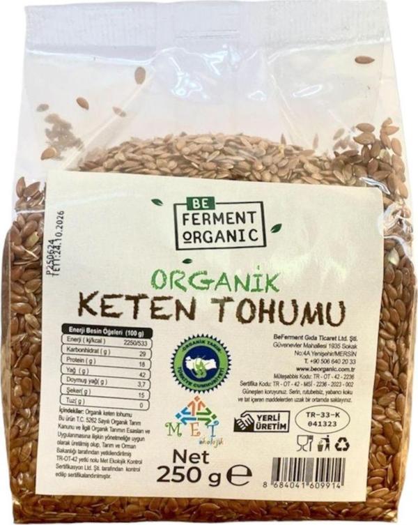 Beorganic Organik Keten Tohumu 250 G - Image 1