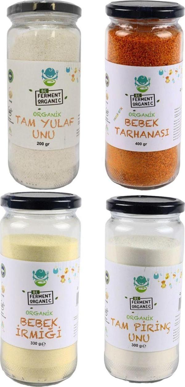 Beorganic Organik Sertifikalı Bebek Ek Gıda Seti 6 Ay - Image 1