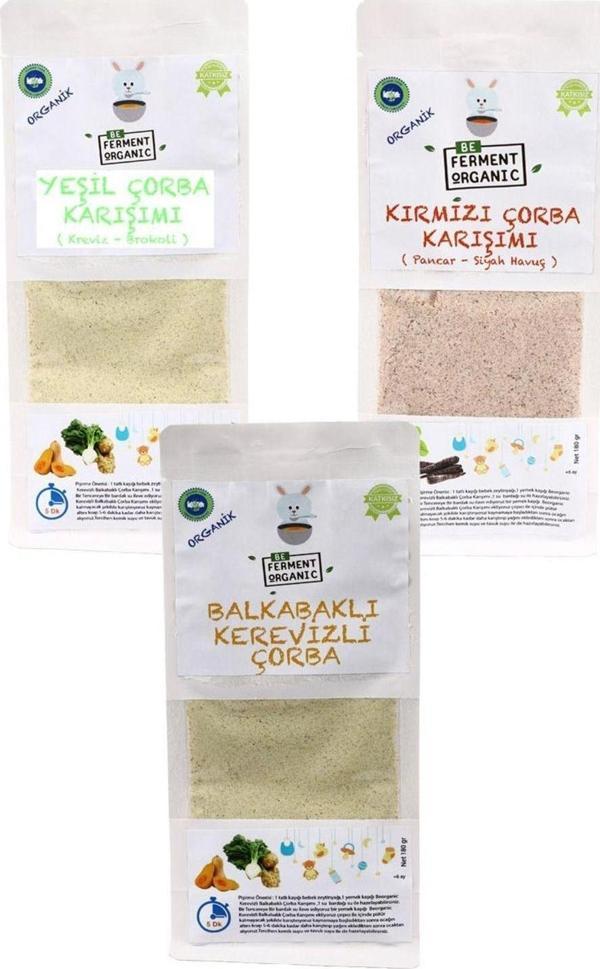 Beorganic Organik Üçlü Çorba Seti - Image 1