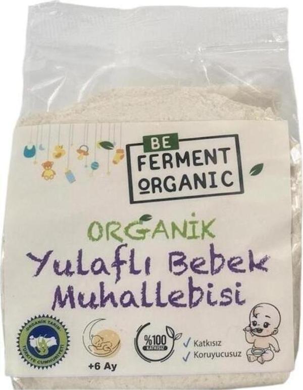 Beorganic Organik Yulaflı Bebek Muhallebisi Karışımı 180 G - Image 1