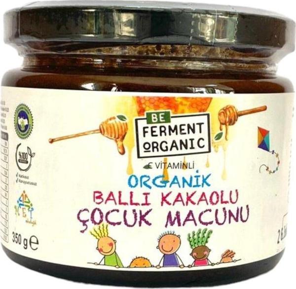 Beferment Organik Ballı Kakaolu Çocuk Macunu 350 Gr - Image 1