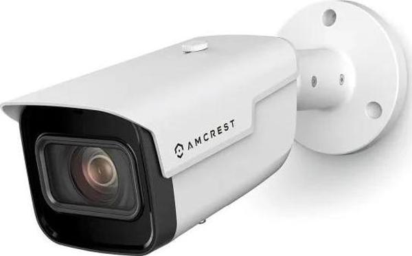 Amcrest 4K Optik Zoom AI IP PoE Araç Algılama Kamerası Beyaz - Image 1