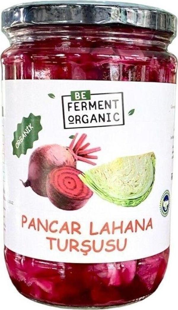 Beferment Organik Pancar Lahana Turşusu 660 G - Image 1