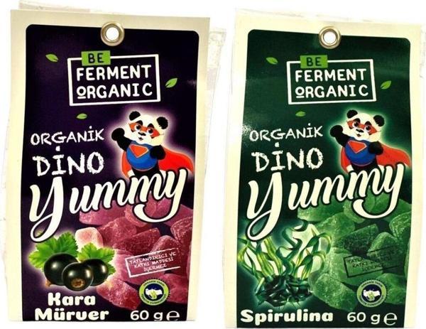 Beferment Organik Spirulina Ve Karamürver Yummy 60 G 2'Li Set - Image 1