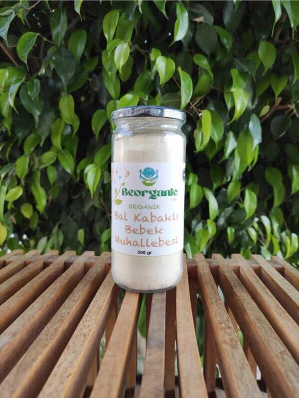 Beorganic Organik Bal Kabaklı Bebek Muhallebisi Karışımı 300 Gr - Image 1