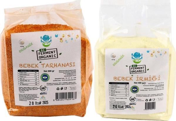 Beorganic Organik Bebek Tarhanası 500 G Ve Bebek Irmiği 400 G - Image 1