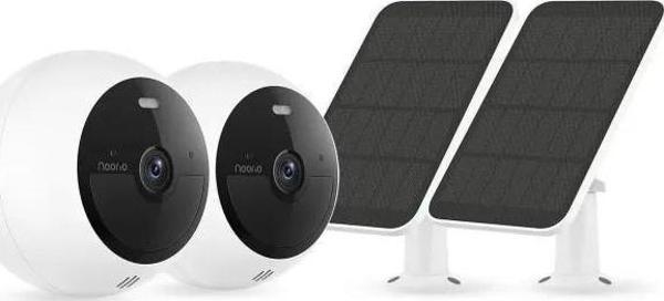 Noorio Ev Güvenlik Sistemi B200 Kamera x2, Güneş Paneli x2 - Image 1
