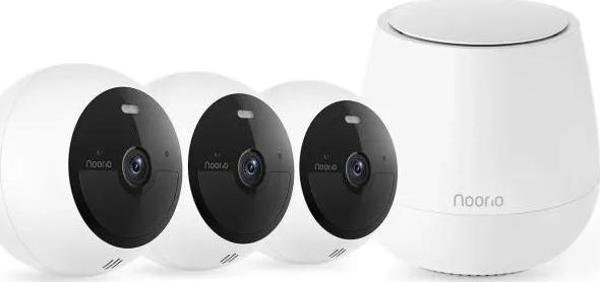 Noorio Ev Güvenlik Sistemi Smart Hub x1, B211 Kamera x3 - Image 1