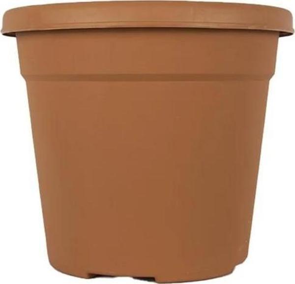 Serinova Vaha Geniş Tabanlı Saksı 31 Lt No 7 Kiremit - Image 1