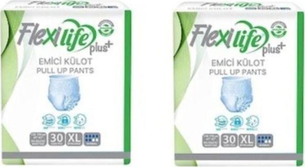 Flexilife Plus Emici Külot Büyük Boy Xlarge 30'lu X 2 - Image 1