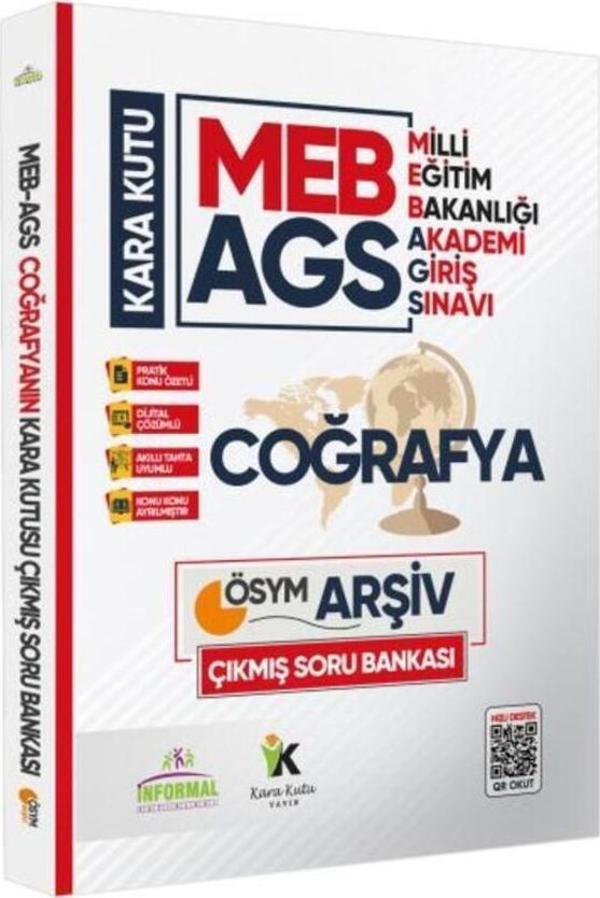 MEB-AGS Coğrafyanın Kara Kutusu En Kapsamlı Konu Özetli Dijital Çözümlü Soru Bankası - Karakutu Yayınları - Image 1
