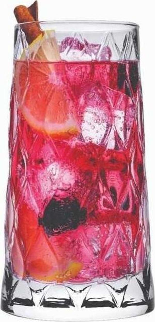 Paşabahçe 420955 4 lü su bardak - su meşrubat bardağı özel seri leafy - Image 1