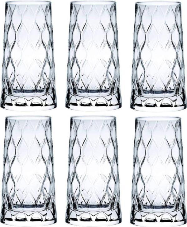 Paşabahçe leafy 6 lı su bardak - su meşrubat bardağı özel seri  420955 - Image 1