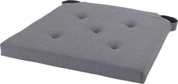 Ikea Justına 35/42X40 Cm Sandalye Minderi Gri - Image 1