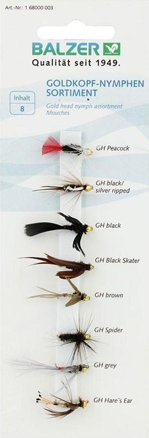 Balzer 16800 003 Fly Sinek Yem Assortment 8 Li Pkt - Image 1