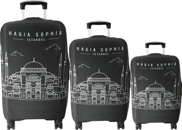 My Saraciye 119 Hagia Sophia 1 VALİZ / BAVUL Büyük, Orta, Kabin Boy Kılıf Seti - 119 Hagia Sophia 1 - Image 1