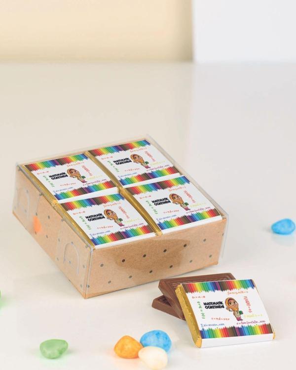 Hediyelen Matematik Öğretmeni Hediye Çikolata - Image 1