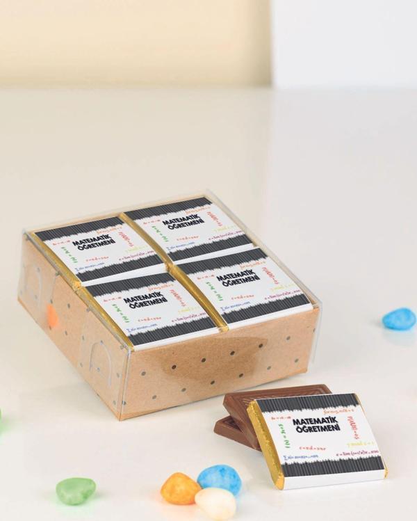Hediyelen Matematik Öğretmeni Hediye Çikolata - Image 1