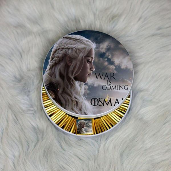 Hediyelen Game Of Thrones Metal Kutuda Çikolata 100 Adet - Image 1