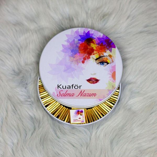 Hediyelen Kuaför Metal Kutuda Çikolata 100 Adet 002 - Image 1