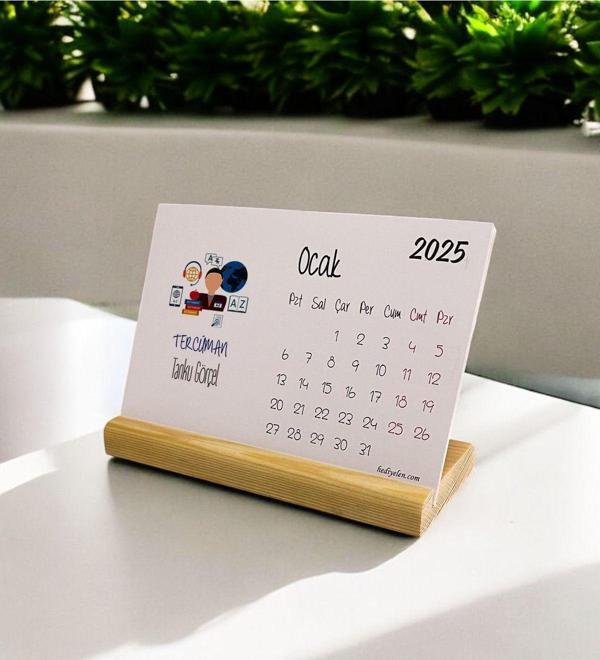 Hediyelen 2025 Tercüman Masa Takvimi - Image 1