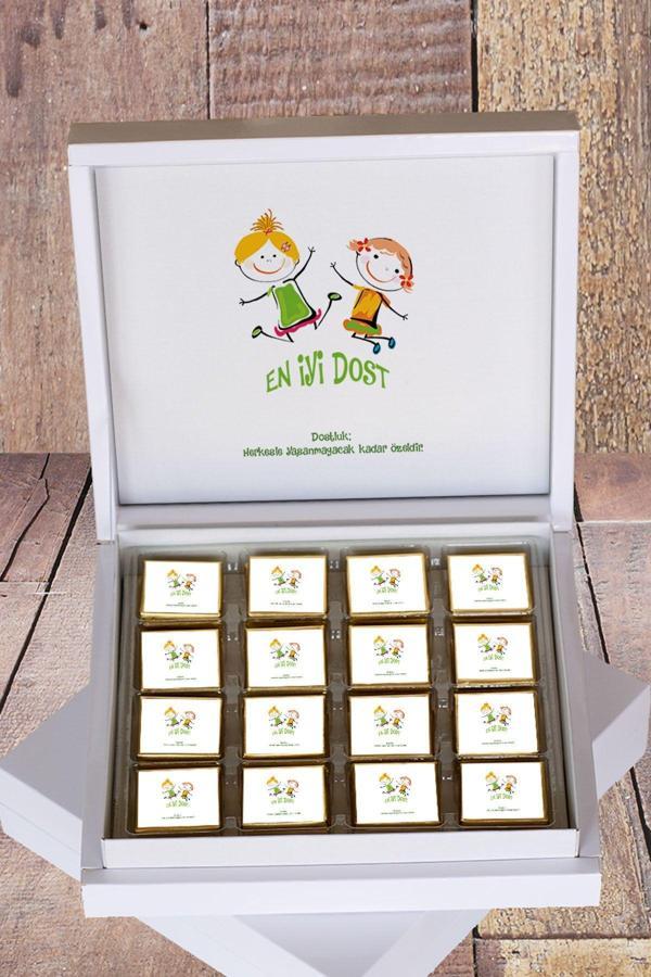 Hediyelen Arkadaşa Hediye Hediyelik Çikolata - Image 1