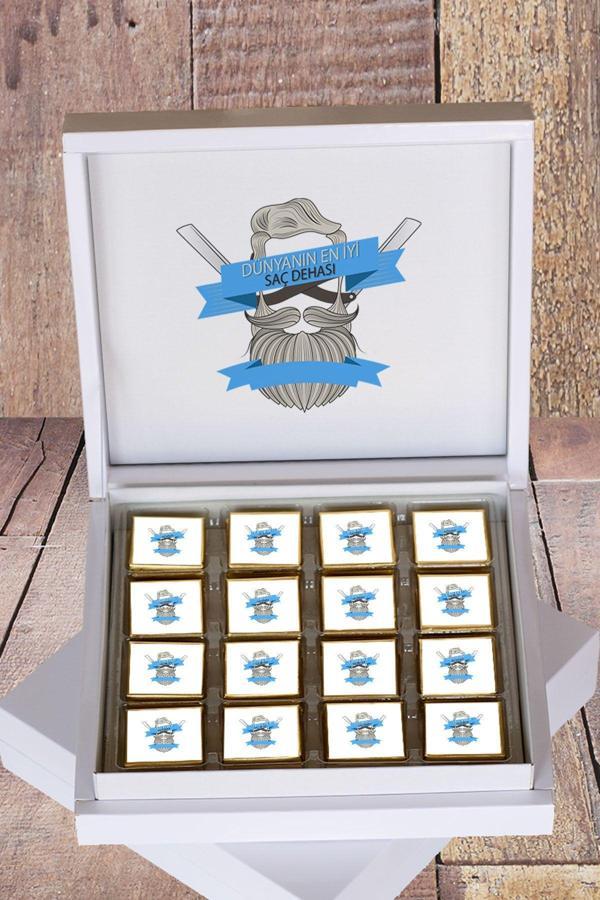 Hediyelen Dünyanın En Iyi Saç Dehası Hediyelik Çikolata - Image 1