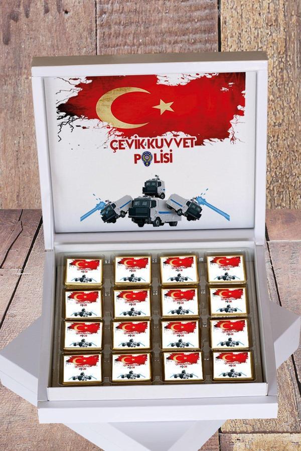 Hediyelen Çevik Kuvvet Polisi Hediyelik Çikolata - Image 1