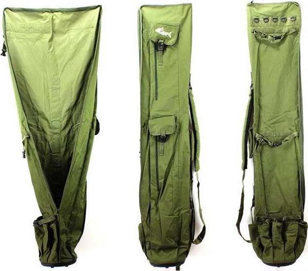 Carpers 3 Gözlü Kamış Çanta Haki 160cm - Image 1