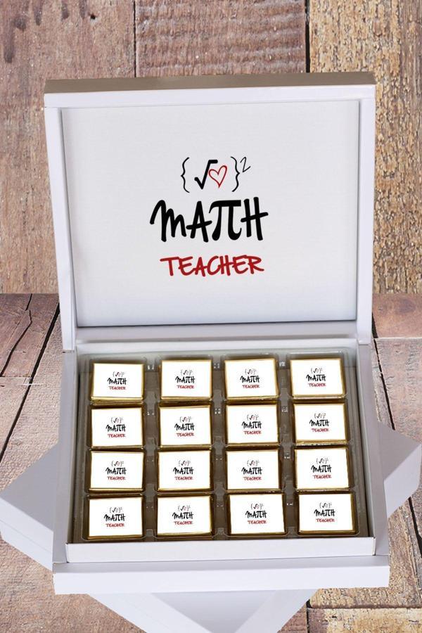 Hediyelen Math Teacher Hediyelik Çikolata - Image 1