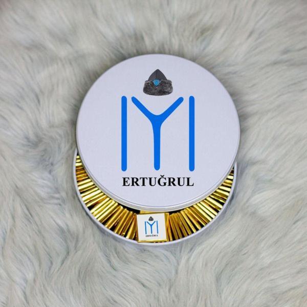Hediyelen Iyı Metal Kutuda Çikolata 100 Adet - Image 1