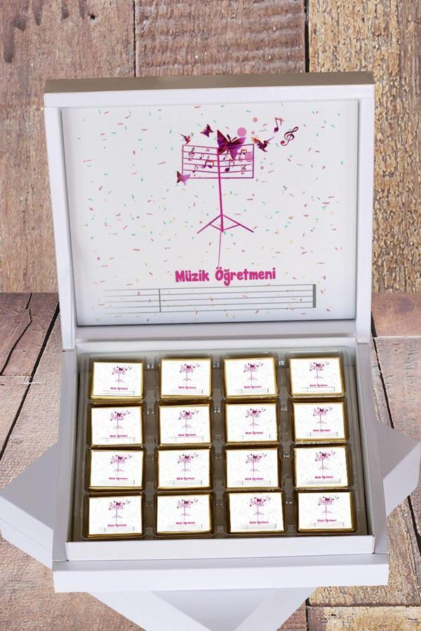 Hediyelen Müzik Öğretmeni Hediyelik Çikolata - Image 1
