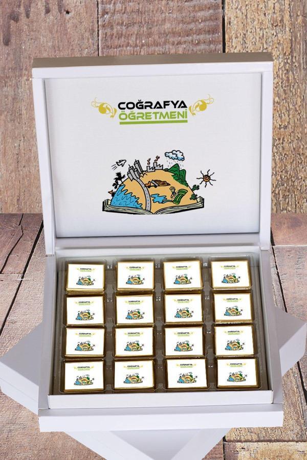 Hediyelen Coğrafya Öğretmeni Hediyelik Çikolata - Image 1