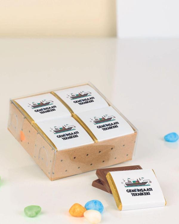 Hediyelen Gemi İnşaatı Teknikeri Hediye Çikolata - Image 1