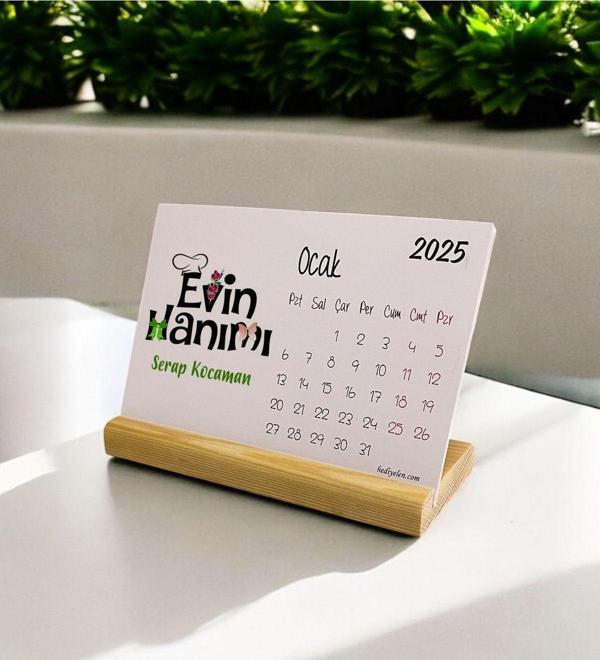 Hediyelen 2025 Evin Hanımı Masa Takvimi - Image 1