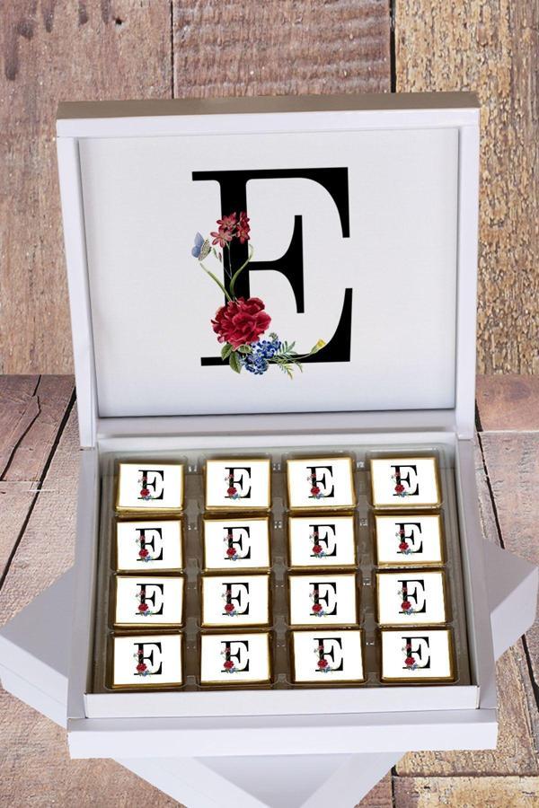 Hediyelen E Harfi Hediyelik Çikolata - Image 1