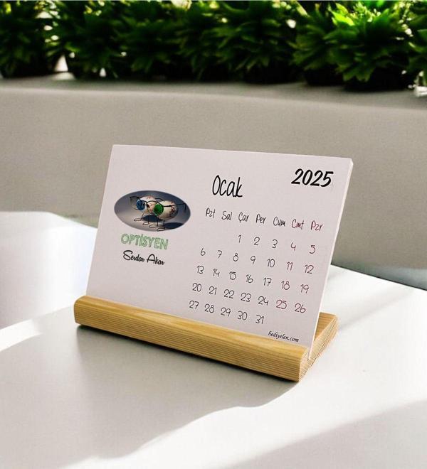 Hediyelen 2025 Optisyen Masa Takvimi - Image 1
