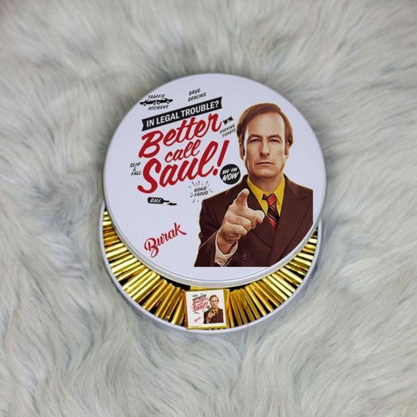 Hediyelen Better Call Saul Metal Kutuda Çikolata 100 Adet - Image 1