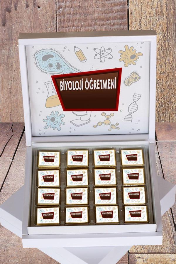 Hediyelen Biyoloji Öğretmeni Hediyelik Çikolata - Image 1