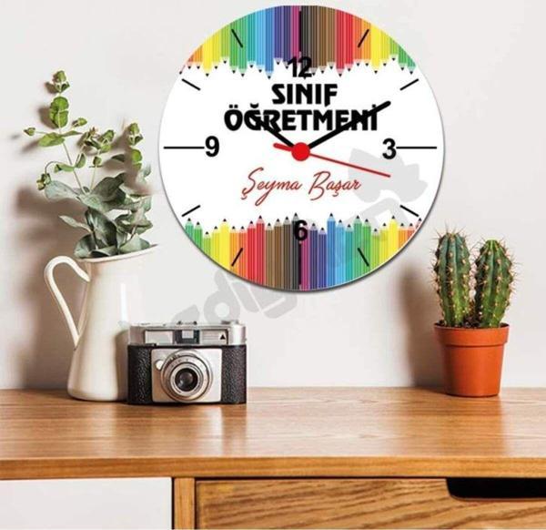 Hediyelen Süper Öğretmen Duvar Saati - Image 1