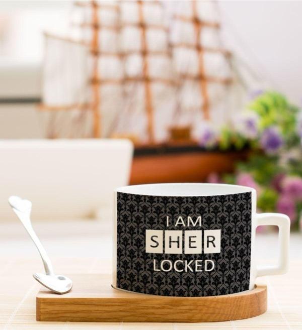 Hediyelen I Am Sherlocked Çay Kahve Fincanı - Image 1