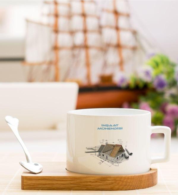 Hediyelen Inşaat Mühendisi Çay Kahve Fincanı - Image 1