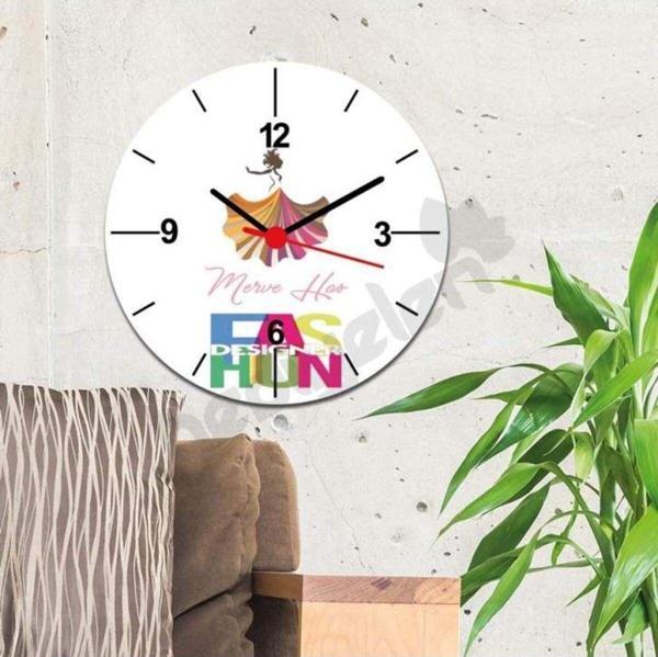 Hediyelen Fashion Designer Duvar Saati 001 - Image 1