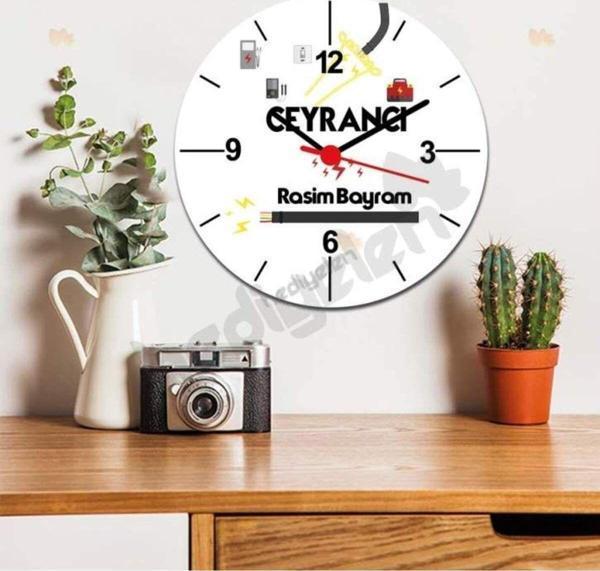 Hediyelen Ceyrancı Duvar Saati - Image 1