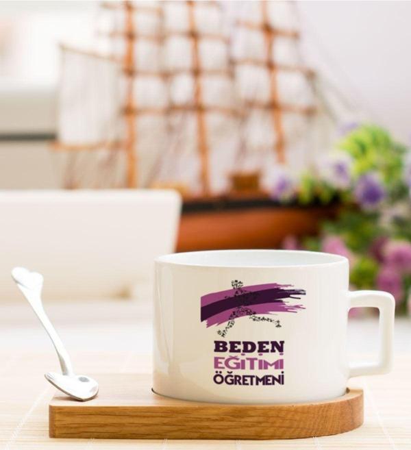 Hediyelen Beden Eğitimi Öğretmeni Çay Kahve Fincanı - Image 1