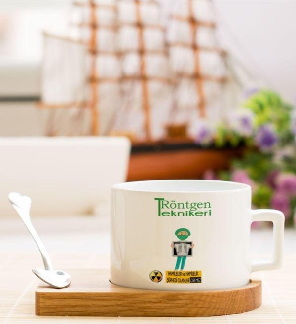 Hediyelen Röntgen Teknikeri Çay Kahve Fincanı - Image 1